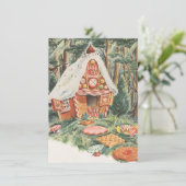 Hansel en Gretel Funny Housewarming Party Kaart (Staand voorkant)