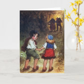 Hänsel en Gretel gaan het Bos in Kaart (Gele Bloem)