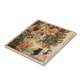 Hänsel en Gretel Keramische Tegel Tegeltje (Zijkant)