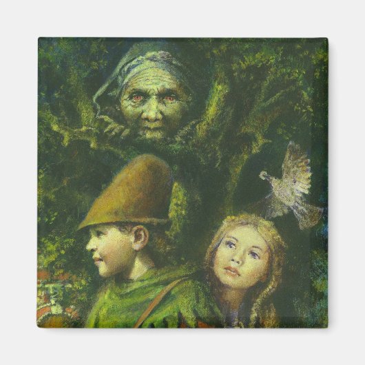 Hansel en Gretel Magnet (Voorkant)