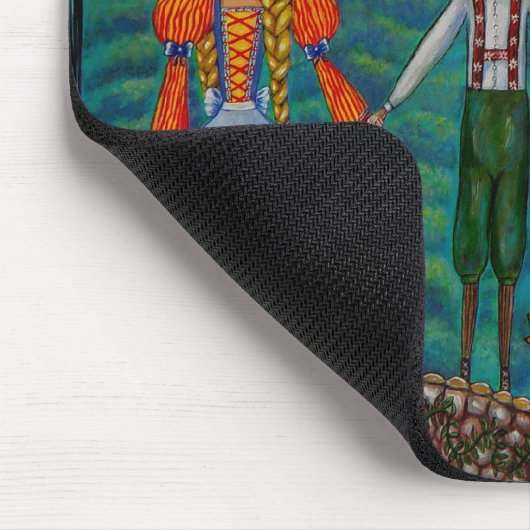 Hansel en Gretel Mousepad Muismat (Hoek)