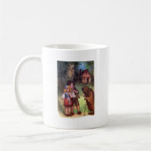 Hansel en Gretel ontmoeten de heks Koffiemok (Links)
