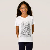 Hansel en Gretel ontmoeten de heks T-shirt (Voorkant volledig)