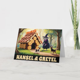 Hänsel en Gretel Puppies Kaart