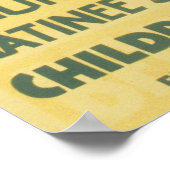 Hansel en Gretel  Theater Poster (Hoek)