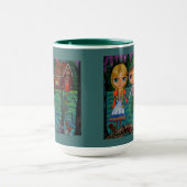 Hansel en Gretel vinden het Gingerbrood House Mok (Midden)