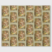 Hansel en Gretel Wrapping Paper Cadeaupapier (Vlak)