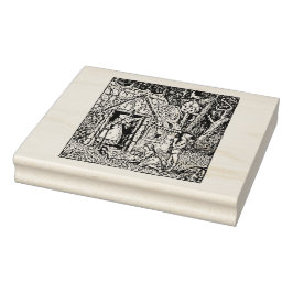 Hänsel en Grettel Rubberstempel