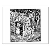 Hänsel en Grettel Rubberstempel (Afrduk)