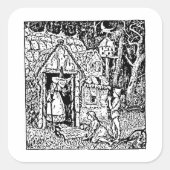 Hänsel en Grettel Sticker (Voorkant)