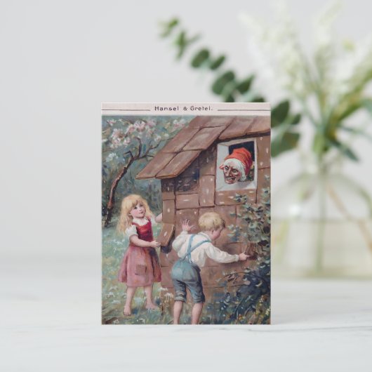  Hansel en Grontel 1906 Briefkaart (Staand voorkant)