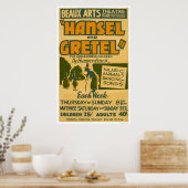 Hansel & Gretel Boston 1940 WPA Poster (Keuken)