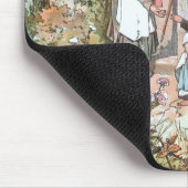 Hansel, Gretel en de heks aan de deur Muismat (Hoek)