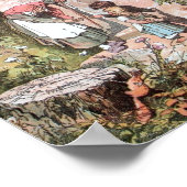 Hansel, Gretel en de heks aan de deur Poster (Hoek)