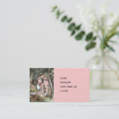 Hansel, Gretel en de heks aan de deur Visitekaartje (Staand voorkant)