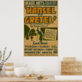 Hansel Gretel WPA Theater Poster (Keuken)