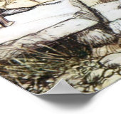 Hansel & Grethel ontmoeten de heks Poster (Hoek)