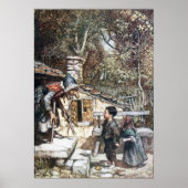 Hansel & Grethel ontmoeten de heks Poster (Voorkant)