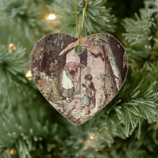 Hänsel und Gretel – Gebrüder Grimm Märchen Keramisch Ornament (Boom)