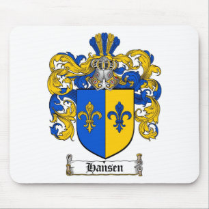 HANSEN FAMILY CREST - HANSEN COAT OF ARMS MUISMAT