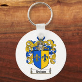 HANSEN FAMILY CREST - HANSEN COAT OF ARMS SLEUTELHANGER (Voorkant)