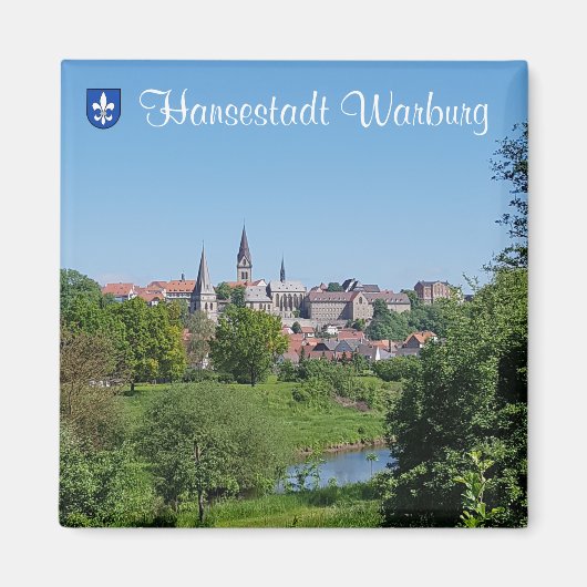Hansestadt Warburg Magneet (Voorkant)