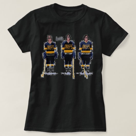 Hanson Brothers Slap Shot. Klassiek T Shirt (Design voorkant)