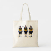 Hanson Brothers Slap Shot. Klassiek T Shirt Tote Bag (Achterkant)
