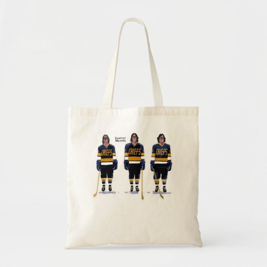 Hanson Brothers Slap Shot. Klassiek T Shirt Tote Bag (Voorkant)