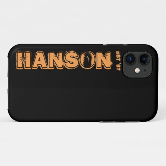 Hanson Phone Hoesje (Achterkant (horizontaal))