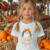 Hante Couture Kant Geest in Oranje Strik