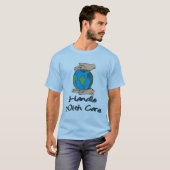 Hanteer met zorg 3 t-shirt (Voorkant volledig)