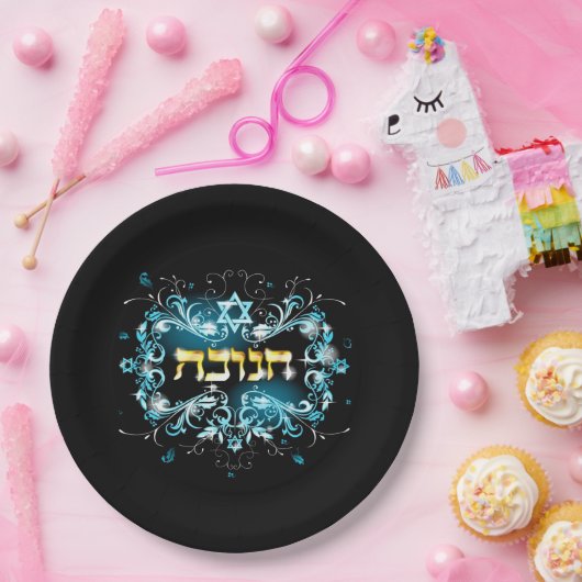 HANUKA CHANUKAH PAPIER BORD (Feest)