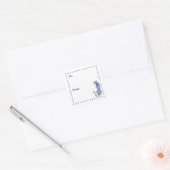 Hanukah Cheetah Cadeau Sticker (Envelop)