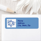 Hanukah Gelt en Dreidels Etiket (Insitu)