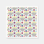 Hanukiah Hanukkah Menorah Party Time Servet (Voorkant)