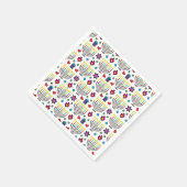 Hanukiah Hanukkah Menorah Party Time Servet (Hoek)