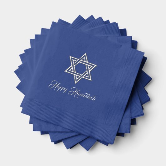 Hanukka Folie Servetten (Insitu (Gestapeld))