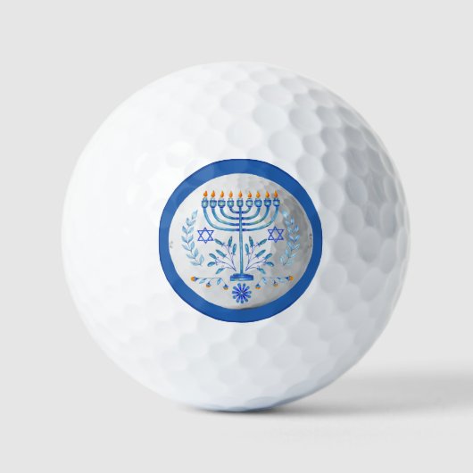 Hanukka Golfballen (Voorkant)