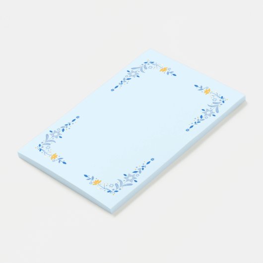 Hanukka ingelijst post-it® notes (Schuin)