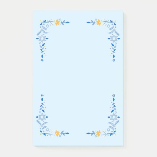 Hanukka ingelijst post-it® notes (Voorkant)
