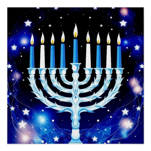 HANUKKA  PERFECT POSTER (Voorkant)