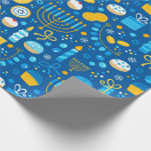 Hanukka Symboliek Cadeaupapier (Hoek)
