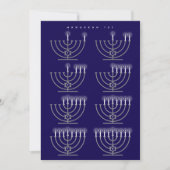Hanukkah 101 feestdagenkaart (Voorkant)
