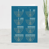 Hanukkah 101 Holiday Kaart (Voorkant)