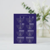Hanukkah 101 Vakantieday Briefkaart (Staand voorkant)