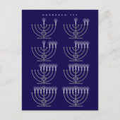 Hanukkah 101 Vakantieday Briefkaart (Voorkant)