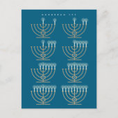Hanukkah 101 Vakantieday Briefkaart (Voorkant)