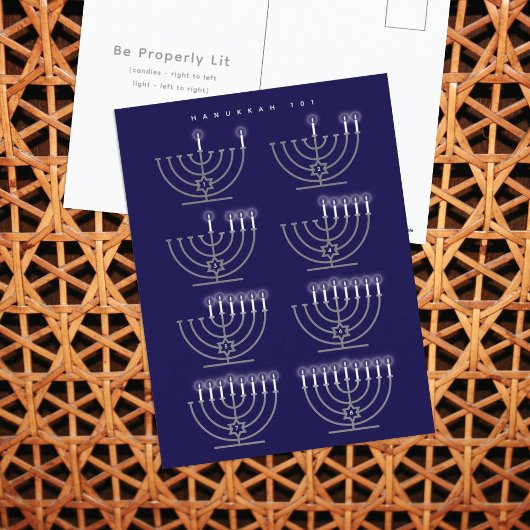 Hanukkah 101 Vakantieday Briefkaart