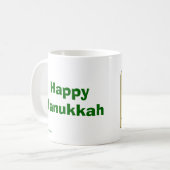 Hanukkah 10 commando's Festival van licht joods Koffiemok (Voorkant links)